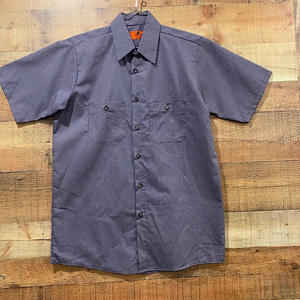 New Without Tags Red Kap Men’s Short Sleeve Durable Work Shirt Size Medium